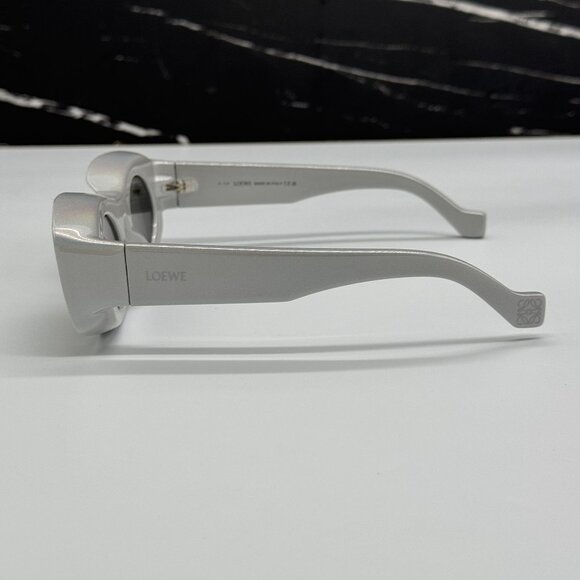 NEW LOEWE SILVER UNISEX SUNGLASSES LOEWE LW40033I 24C main image 4